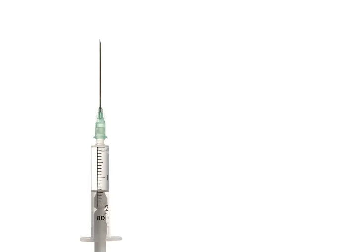 Framed Print : Medical Syringe Print Framed Print : Medical Syringe Print