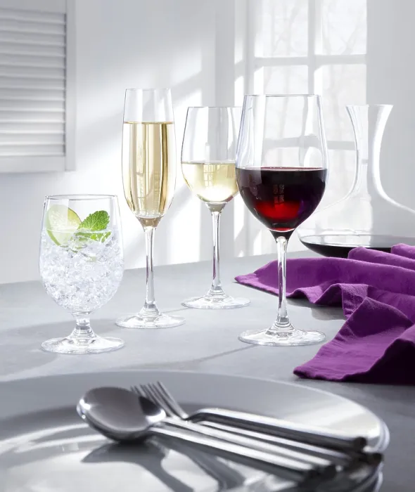 Framed Print : Tabe Setting with Filled Wine Glasses Print Framed Print : Tabe Setting with Filled Wine Glasses Print