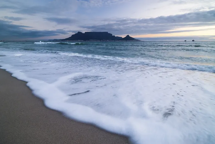 Framed Print : Table Mountain Print, Cape Town Evening Panorama Framed Print : Table Mountain Print, Cape Town Evening Panorama