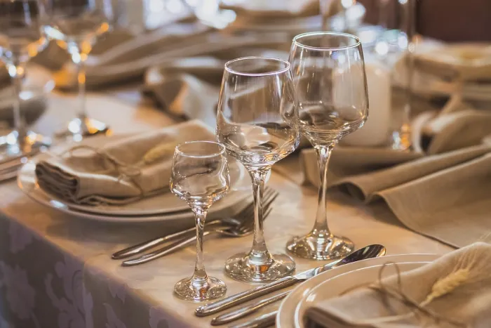 Framed Print : Wedding Dinner Table Setting Print Framed Print : Wedding Dinner Table Setting Print