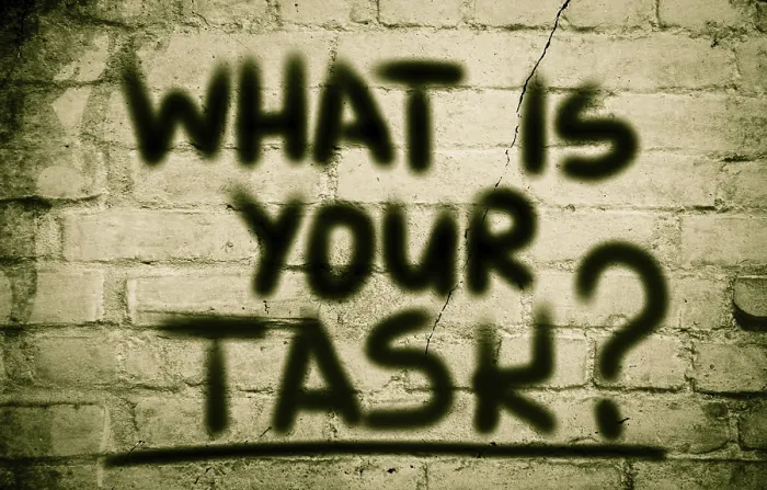 Framed Print : What Is Your Task Concept Print Framed Print : What Is Your Task Concept Print