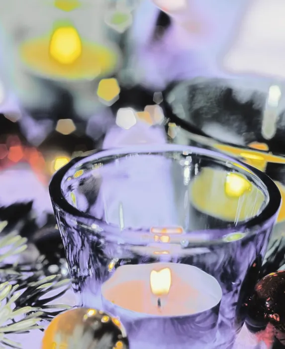 Framed Print : Tea Candle Print Framed Print : Tea Candle Print