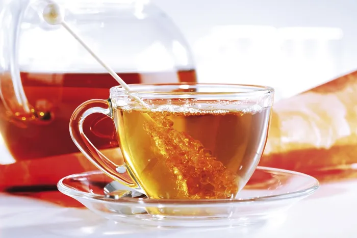 Framed Print : Tea Poured into a Cup Print Framed Print : Tea Poured into a Cup Print