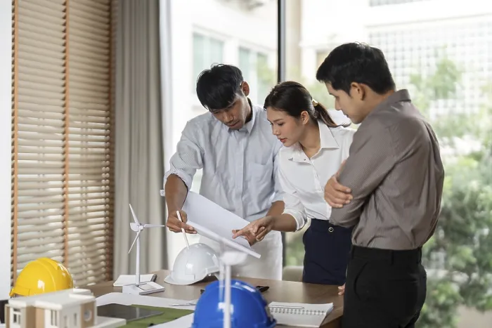 Framed Print : Sustainable Workspace Design Print Framed Print : Sustainable Workspace Design Print