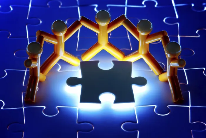 Framed Print : Teamwork in Action Print: Collaborative Problem Solving Framed Print : Teamwork in Action Print: Collaborative Problem Solving