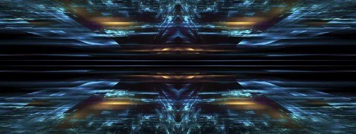 Framed Print : Tech Background Print - Abstract 3D Illustration Framed Print : Tech Background Print - Abstract 3D Illustration