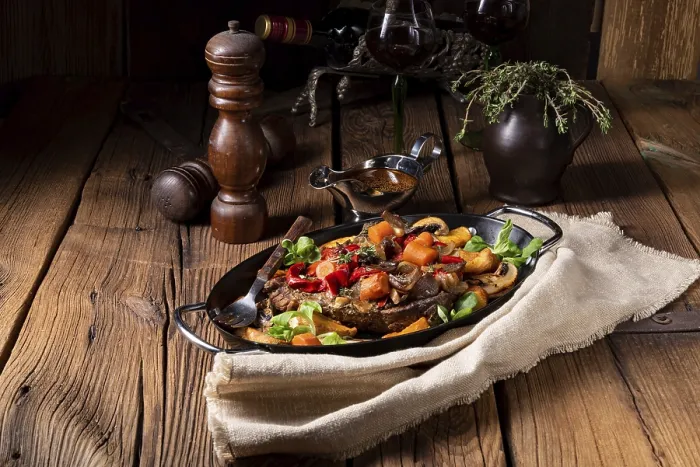 Framed Print : Tender Beef Print with Vegetables Framed Print : Tender Beef Print with Vegetables