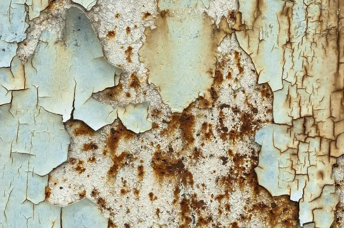 Framed Print : Metal Texture Print with Flaking Rust Framed Print : Metal Texture Print with Flaking Rust