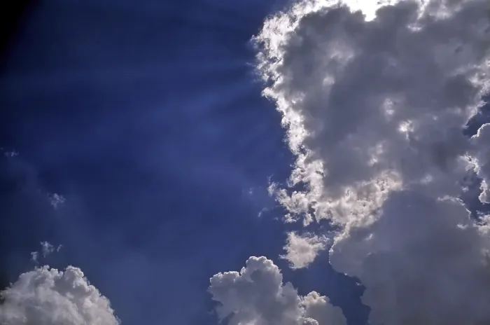 Framed Print : Thunderclouds Print - Dramatic Skies