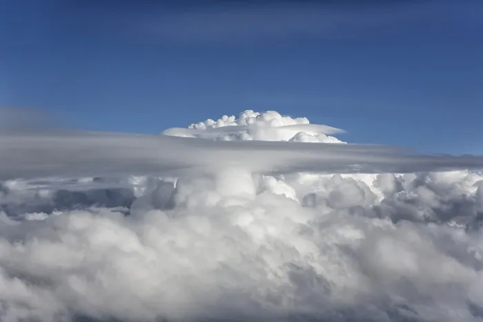 Framed Print : Thunderclouds in the sky, view from the plane Print, Germany Framed Print : Thunderclouds in the sky, view from the plane Print, Germany