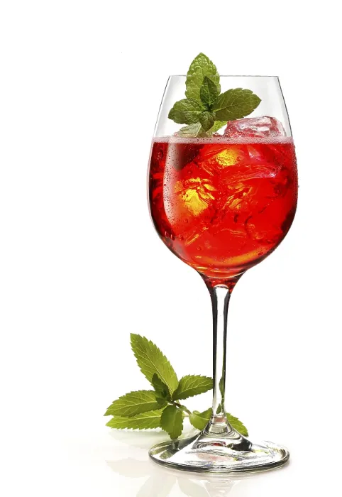 Framed Print : Tocco Rosso Cocktail Print Framed Print : Tocco Rosso Cocktail Print