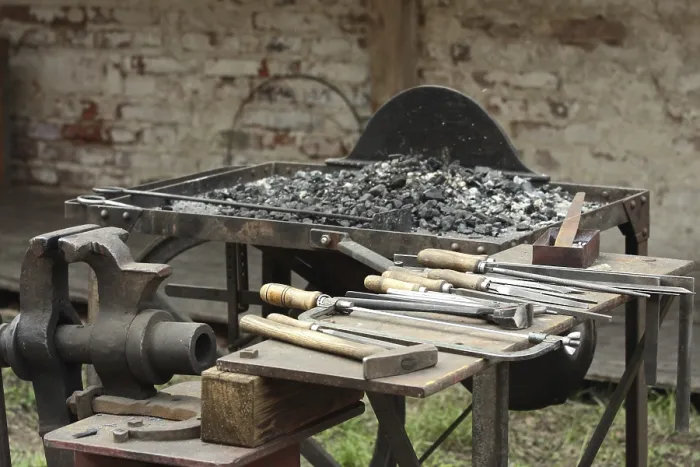 Framed Print : Tools of a Blacksmith Print Framed Print : Tools of a Blacksmith Print