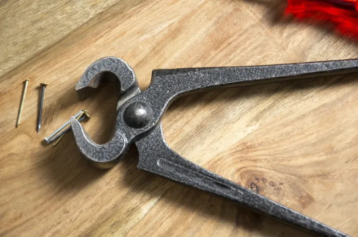 Framed Print : Wooden Tools Print on Wood Framed Print : Wooden Tools Print on Wood