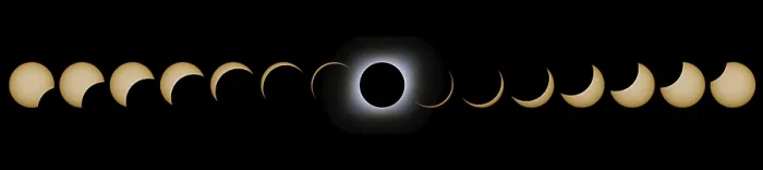Framed Print : Composite Solar Eclipse Total Solar Eclipse phases Print Framed Print : Composite Solar Eclipse Total Solar Eclipse phases Print