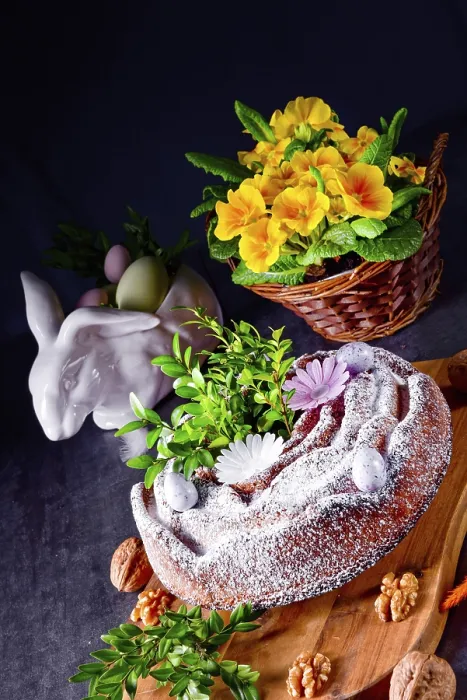 Framed Print : Traditional Polish Easter Cake Print