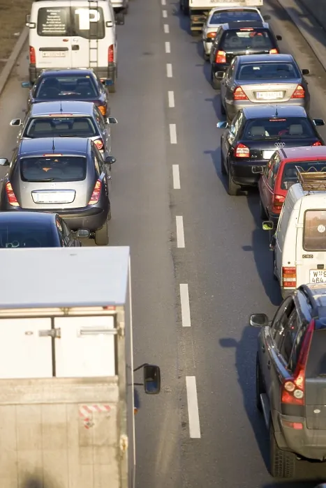 Framed Print : Traffic Jam Print: Congested City Street Framed Print : Traffic Jam Print: Congested City Street