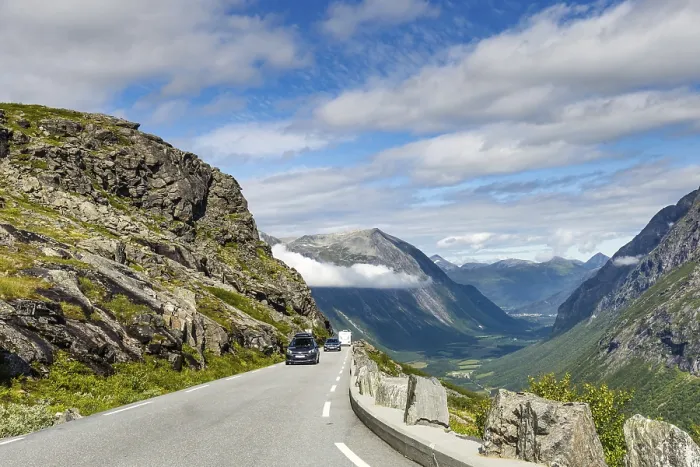 Framed Print : Trollstigen Mountain Viewpoint Print, Geiranger, Norway
