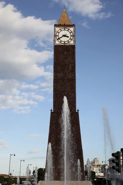 Framed Print : Tunis Clock Tower Print Framed Print : Tunis Clock Tower Print