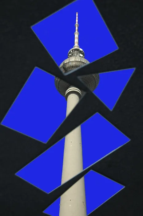 Framed Print : TV Tower Print - Berlin, Germany Framed Print : TV Tower Print - Berlin, Germany