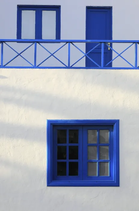 Framed Print : Typical Architecture Print - Arrecife, Lanzarote Framed Print : Typical Architecture Print - Arrecife, Lanzarote