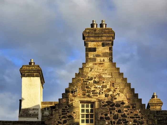 Framed Print : Typical Stepped Gable Print, Edinburgh Old Town Framed Print : Typical Stepped Gable Print, Edinburgh Old Town