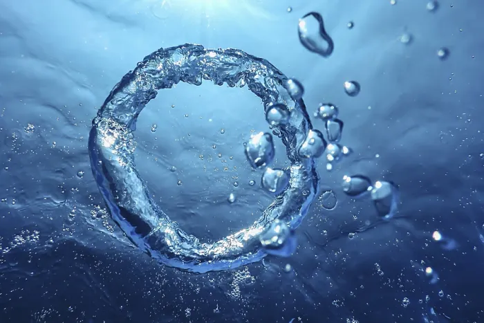 Framed Print : Underwater Bubble Ring Ascends Print Framed Print : Underwater Bubble Ring Ascends Print