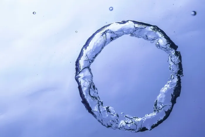 Framed Print : Underwater Bubble Ring Ascends towards the Sun Print Framed Print : Underwater Bubble Ring Ascends towards the Sun Print