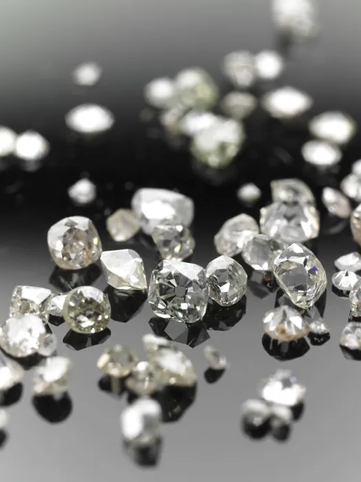 Framed Print : Diamonds in Various Stages Print Framed Print : Diamonds in Various Stages Print