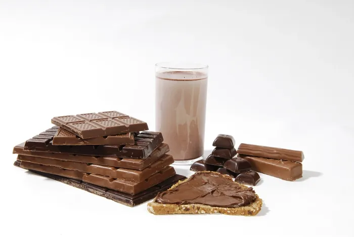Framed Print : Various Chocolate Bar Print