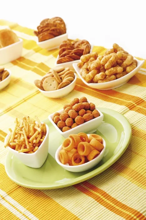 Framed Print : Various Spiced Snacks Print Framed Print : Various Spiced Snacks Print
