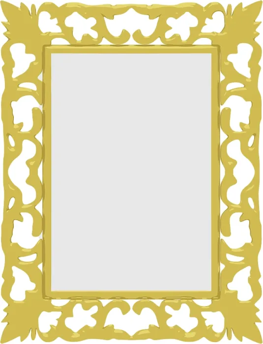 Framed Print : Vector Gold Frame Print - Elegant Decorative Artwork Framed Print : Vector Gold Frame Print - Elegant Decorative Artwork