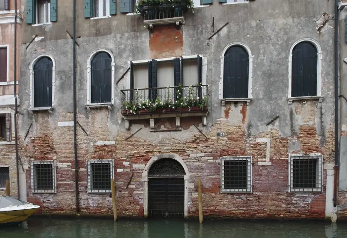 Framed Print : Venetian Brickwork Print Framed Print : Venetian Brickwork Print