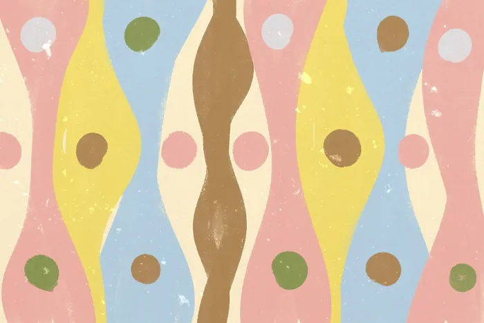 Framed Print : Multicolored Abstract Background Print in Pastel Hues
