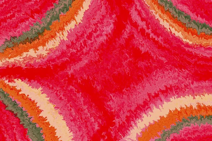 Framed Print : Vibrant Abstract Wave Print in Red, Orange, Pink and Green Framed Print : Vibrant Abstract Wave Print in Red, Orange, Pink and Green