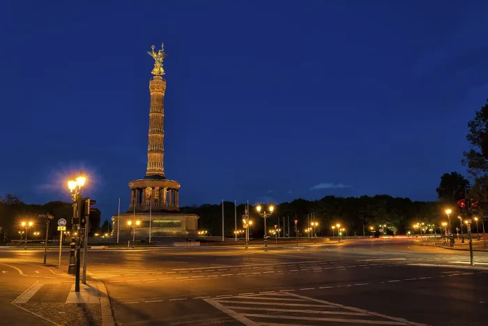 Framed Print : Victory Column Print in Berlin Framed Print : Victory Column Print in Berlin