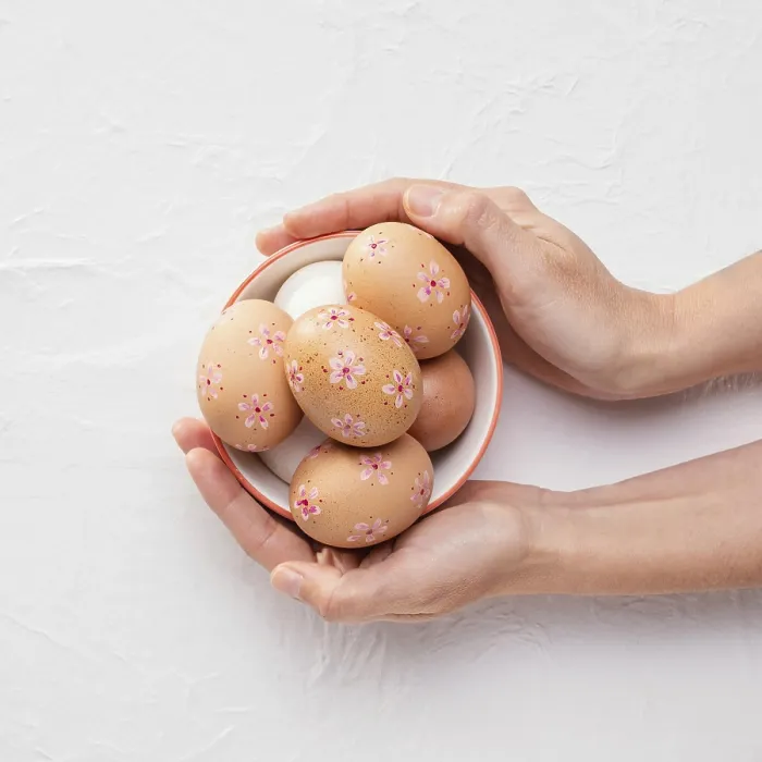 Framed Print : Decorated Easter Eggs in a Bowl Print Framed Print : Decorated Easter Eggs in a Bowl Print