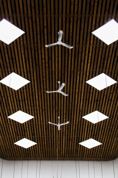 Framed Print : View Ceiling with Small Fans Print Framed Print : View Ceiling with Small Fans Print