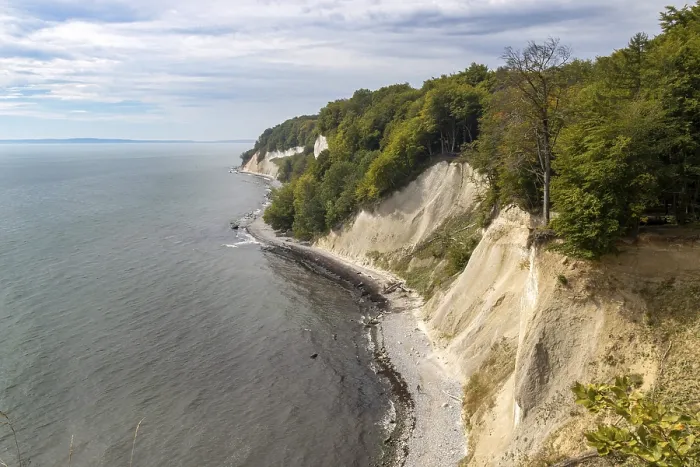 Framed Print : View of the Chalk Cliffs Print Framed Print : View of the Chalk Cliffs Print