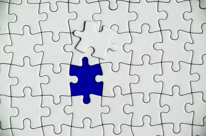 Framed Print : Missing Piece Puzzle Print, Empty Space Concept Framed Print : Missing Piece Puzzle Print, Empty Space Concept