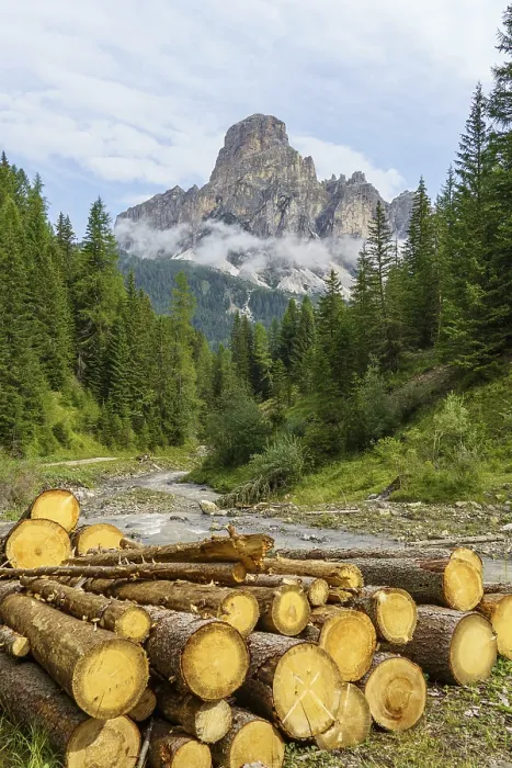 Framed Print : Mountain Landscape Print, Alta Badia Framed Print : Mountain Landscape Print, Alta Badia