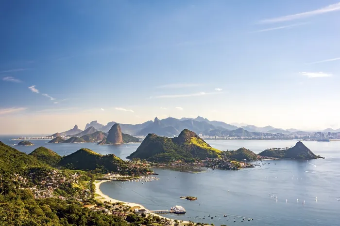 Framed Print : View from the Top: Rio de Janeiro Print Framed Print : View from the Top: Rio de Janeiro Print