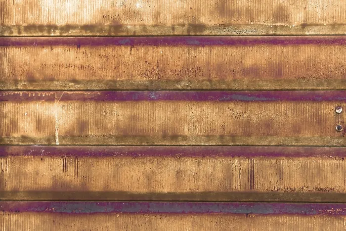Framed Print : Front view of an old rusty gate, lowered forever Print