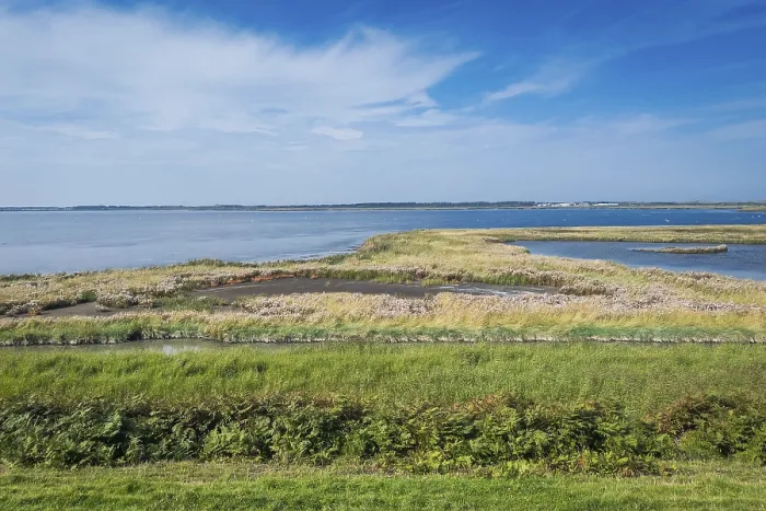 Framed Print : View of the Rantum Basin Print, Sylt Island Germany