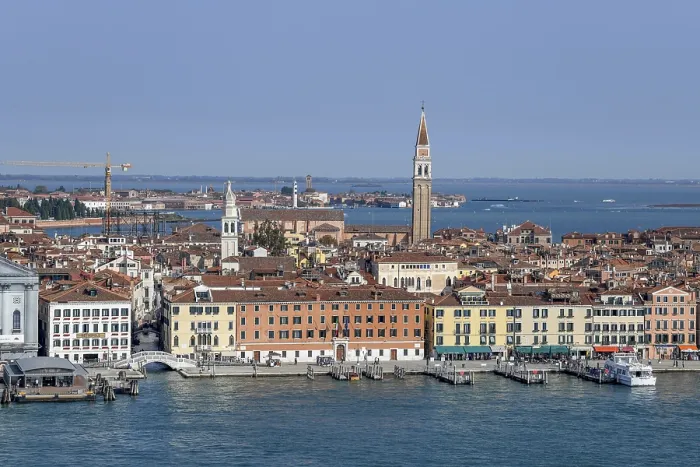 Framed Print : View of the San Marco district Print, Venice, Italy Framed Print : View of the San Marco district Print, Venice, Italy