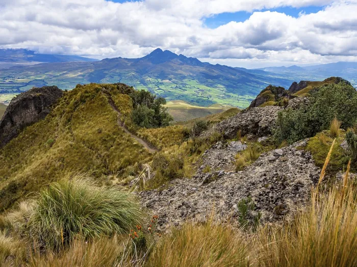 Framed Print : View from the summit of Pasochoa Print, Ecuador Framed Print : View from the summit of Pasochoa Print, Ecuador