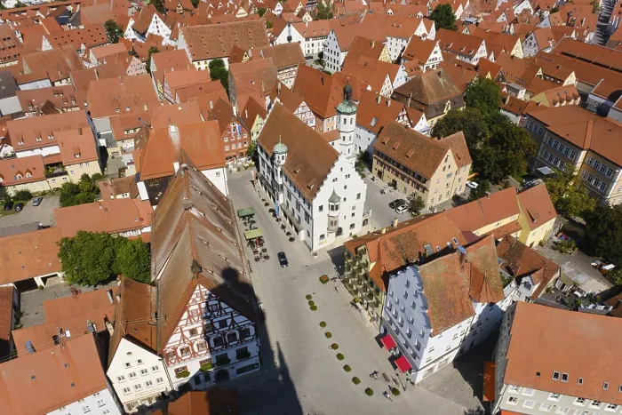 Framed Print : View from the Tower Daniel Print, Nordlingen, Germany Framed Print : View from the Tower Daniel Print, Nordlingen, Germany