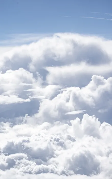 Framed Print : Aerial View of Towering Clouds Print Framed Print : Aerial View of Towering Clouds Print