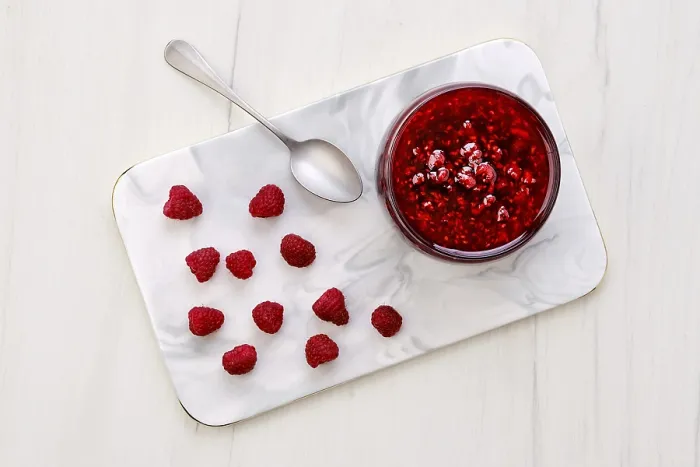 Framed Print : Raspberry Jam in Transparent Pot Print Framed Print : Raspberry Jam in Transparent Pot Print