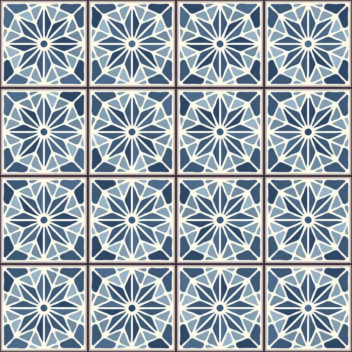 Framed Print : Vintage Ceramic Tiles Print Design Framed Print : Vintage Ceramic Tiles Print Design