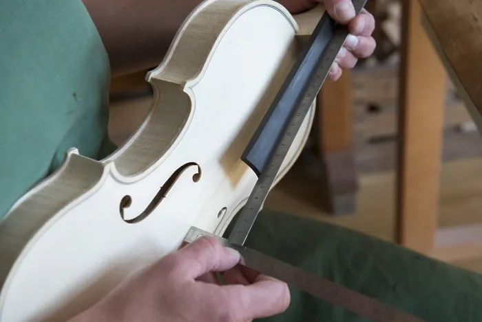 Framed Print : Violin Making: Attaching the Neck Print Framed Print : Violin Making: Attaching the Neck Print